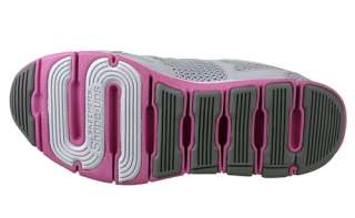 Skechers Womens Shape Ups Liv Smart Gray Pink Sneakers 12470 GYPK 