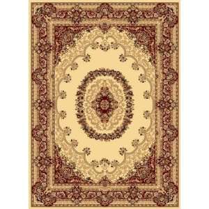 com Rugs America New Vision 807 Kerman Cream 53 x 710 Area Rug 