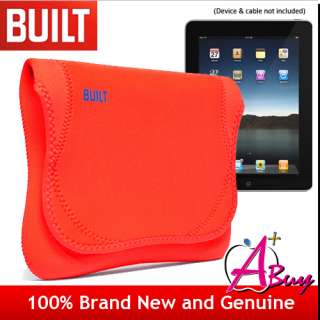 New**Built NY Neoprene Envelope iPad 2 Bag # Rain Drop  