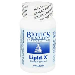  Biotics Research   Lipid X   60 Tablets Health & Personal 