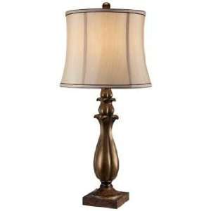  Classic 31 High Bronze Tulip Buffet Table Lamp