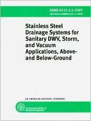 Stainless Steel Drainage Systems for Sanitary DWV, Storm, and Vacuum 