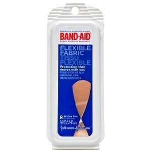  Band Aids  Clear Strips, Travel Pack (8 count): Health 