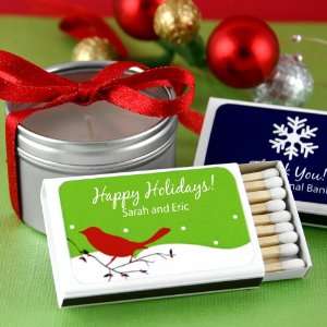  Personalized Holiday Matchbox Favors Health & Personal 