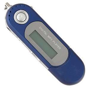  1GB USB Flash Drive with MP3 Player & Voice Record (Blue 