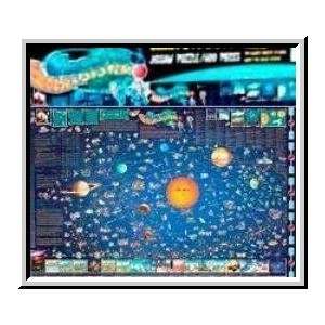 Map of the Solar System Jigsaw Puzzle Toys & Games