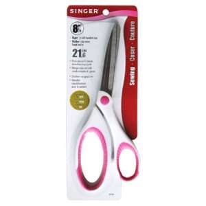  Singer 8 1/2 Inch Sewing Scissors with Pink and White 