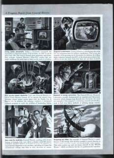 GENERAL ELECTRIC Progress Report TECHNOLOGY 2 page ad  