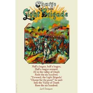 Charge of the Light Brigade 24X36 Giclee Paper 