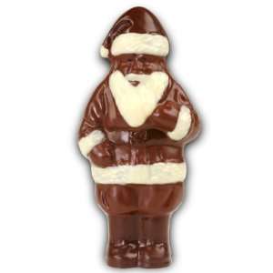 Jolly Old Saint Nick Fine Chocolate Molded Santa 7 Tall  