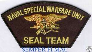 US NAVY SEAL TEAM SPECIAL WARFARE PATCH BIN LADEN WOW  