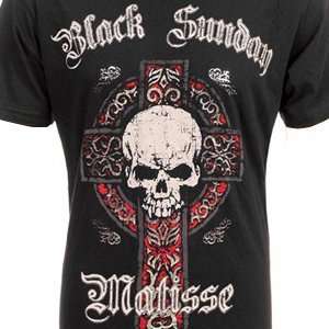  Tattoo Skull Black Sunday Matisse Men T Shirt XL 