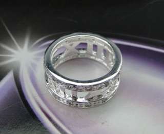 925 Sterling Silver Plated Fashion Ring JR89  