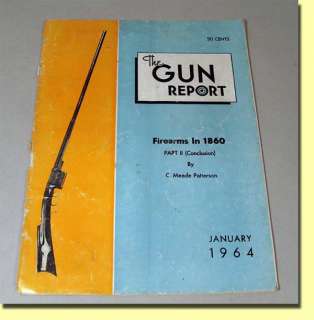 Jan 1964 GUN REPORT Magazine Gun Collecting  