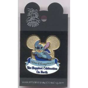    Disney Pin Stitch Happiest Celebration on Earth: Toys & Games