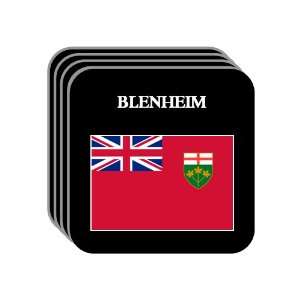  Ontario   BLENHEIM Set of 4 Mini Mousepad Coasters 