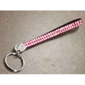  Pink Crystal Bling Key Chain