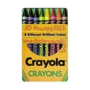   Card 10m Crayola Crayons Crayon Box Design (TEST) 