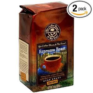 The Coffee Bean & Tea Leaf, Hand Roasted Espresso Ground Coffee, 12 