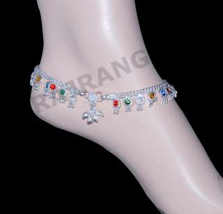   Jewelry SILVER INDIAN PAYAL ANKLET LOT WHOLESALE INDIA DESIGNER  