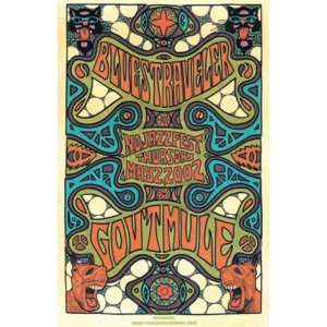  Blues Traveler Govt Mule New Orleans Concert Poster 02 