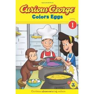  Curious George Colors Eggs Early Reader (Green Light 