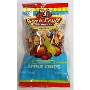 Bare Fruit Apple Chips, Fuji, Organic (Pack of 3):  Grocery 