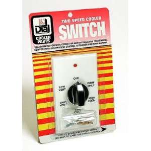  DIAL MFG INC #7112 WHT 2SPD Wall Switch