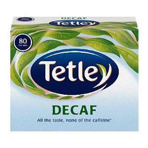 Tetley Tea Bags Decaffeinated 80 250g  Grocery & Gourmet 
