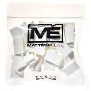  Mattese Elite Non Latex Square Sponges White   40 CT 