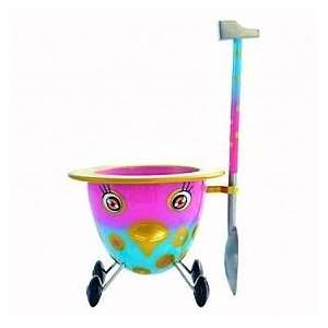  Egg Cup with Legs & Spoon  Purple by Pylones Paris