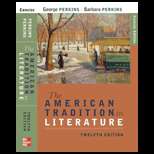 American Tradition in Literature , Shorter (ISBN10: 0073384895; ISBN13 