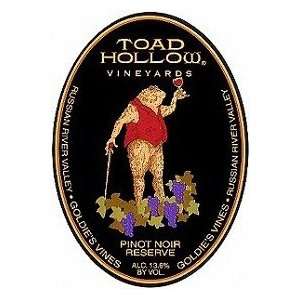  Toad Hollow Pinot Noir Rods Pride Reserve 2006 750ML 