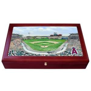   Angels Edison Field Stadium Colorprint Desk Box