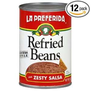 La Preferida Refried Beans Rancheros Grocery & Gourmet Food