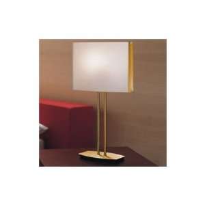  Zaneen Lighting D8 4069 Tecla Table Lamp, Brass