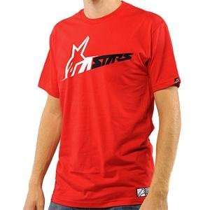  Alpinestars Techstar T Shirt   Small/Red Automotive