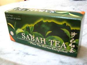 Sabah Tea   Borneo Organic Black Tea   25 tea bags  