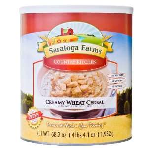 Saratoga Farms Creamy Wheat Cereal with Maple & Brown Sugar  