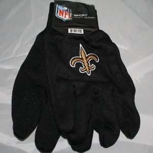  New Orleans Saints NFL Team Work Gloves: Sports & Outdoors