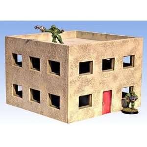  2 Story Building (6in x 6in): Toys & Games