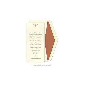  Ecru Tea Length Invitation Wedding Invitations: Health 