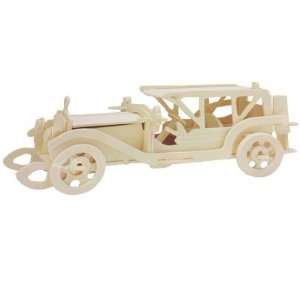  Puzzled 3D DIY Sunbeam Car Model Assemble Wooden Kit Gift 