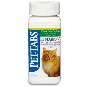  Virbac Pet Tabs Supplement for Cats   50 Tablet Count Pet 