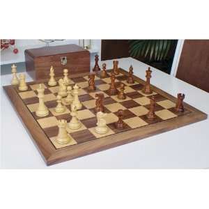   in Golden Rosewood with Walnut Board & Box   4 King Toys & Games