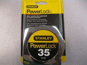 stanley powerlock 35 tape measure  