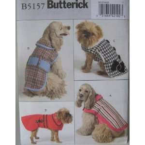   : Butterick Sewing Pattern B5157 Pet Dog Coats: Arts, Crafts & Sewing