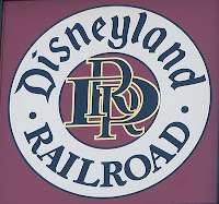 Walt Disney World*RAILROAD TRAIN Logo LE Tin Display WDW Park Sign 