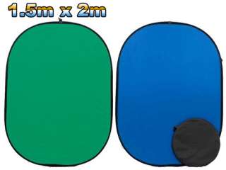chroma key green/blue muslin background Collapsible  