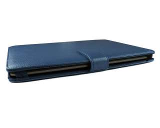   Monster Nook Color Nook Tablet Synthetic Leather Case Cover   Blue